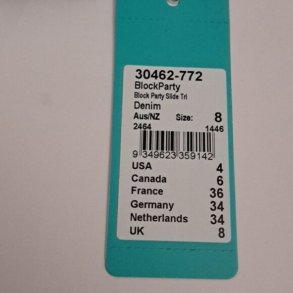 Seafolly Blue Wide Strap Triangle Bikini Top Swimwear‎ - Picture 5 of 6